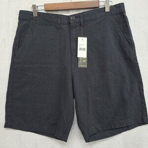 Jachs New York Bleecker Fit Shorts "Navy" Gray Chino Golf Size 34 NWT